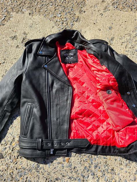Rebel in Style with Angry Young and Poor's Leather Jacket